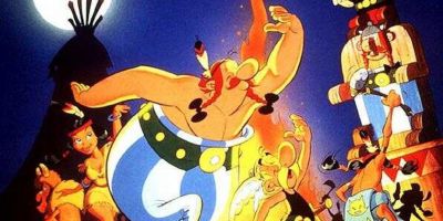 Affiche du film Astérix et les indiens