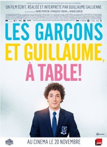 Affiche du film Les garçons et Guillaume, à table !