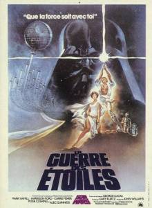 Affiche du film Star Wars 4 : Un nouvel espoir - La guerre des étoiles
