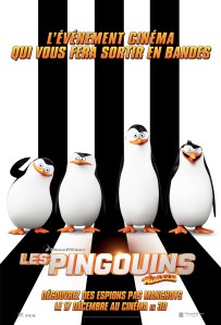 Affiche du film Les pingouins de Madagascar