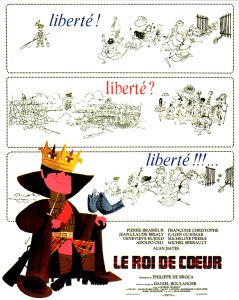 Affiche du film Le roi de coeur