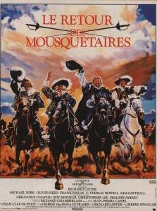 Affiche du film Le retour des mousquetaires