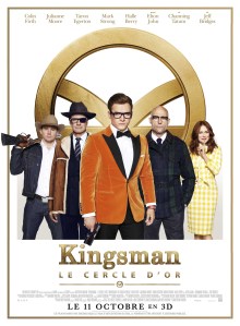 Affiche du film Kingsman Le cercle d'or