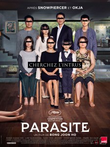 Affiche du film Parasite.